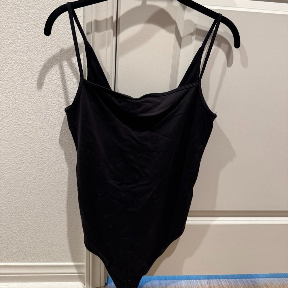Abercrombie Black Tank Top Bodysuit